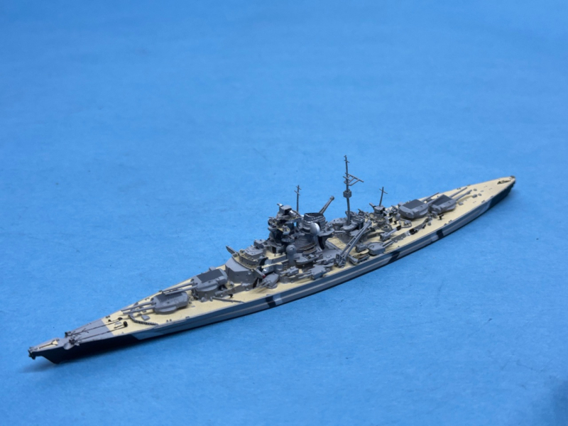 Battleship "Bismarck" camouflage painted decks (1 p.) GER 1941Neptun NT 1002S